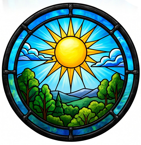 Time day window - of, cling