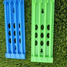 2 Pcs Ring Stand Blank Bird Pigeon Leg Bands Foot Holder Baby Rings for Birds