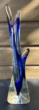 Large Mid Century Blue Murano