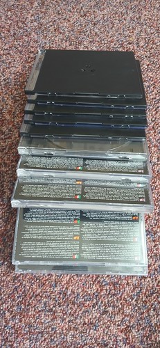 Empty black cases for - cases,