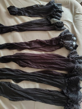 Marks And Spencer 10 Denier Ladder Resist Matt Hold-up Nearly Black  Medium X6