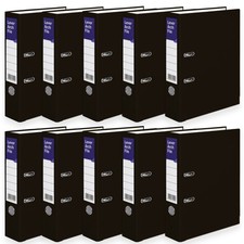 10x Lever Arch Files A4 – Ring Binders Coloured Folder Set For Office Document