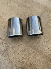 Honda S2000 pair of Exhaust Finisher  Tips AP1 facelift/AP2 oval type. 