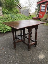 Oak Cottage Table. 18th Century. 