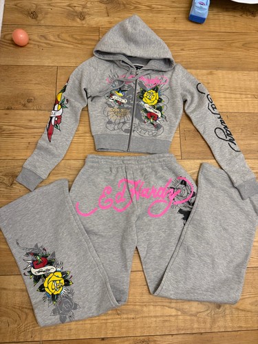 Hardy tracksuit grey - xs,