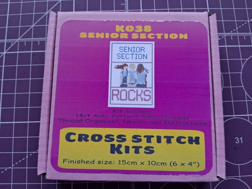 Senior section cross stitch - senior,