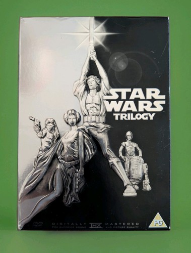 Star wars trilogy - dvd, box