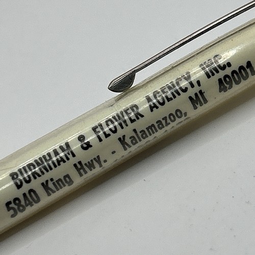 Vtg ballpoint pen burnham - burnham, &