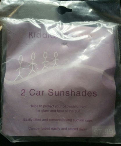 Kiddicare car sunshades - sunshades,