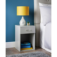 Lokken drawer bedside table - lokken,