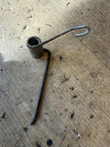 Grass flap spring - -, hayter