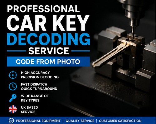 Car key coding service - de-coding, from