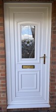 White Upvc Door W920mm X 2130