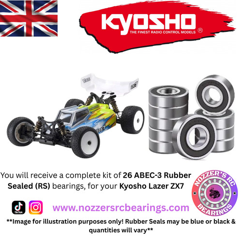 Kyosho lazer zx7 complete - kyosho,