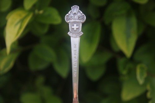 Vintage spoon rolex - rolex, interlaken
