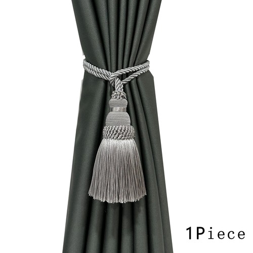 Pair tassel rope curtain - pair,
