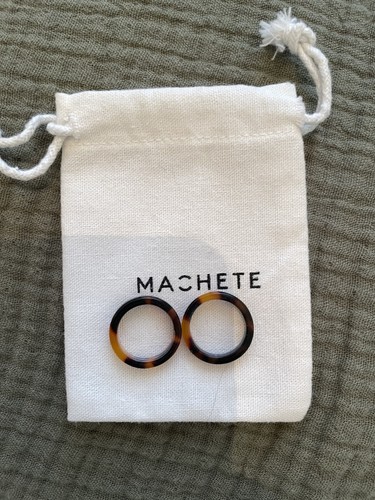 Machete tortoise bangles - tortoise, and