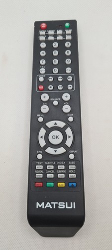 Matsui dvd remote control - matsui,