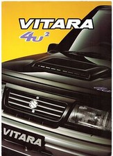 Suzuki Vitara 4U2 Limited Edition 1999 UK Market Sales Brochure Estate Soft Top