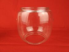 ⭐Vintage Clear Glass Storm Hurricane Lamp Replacement Shade Oil Lamp