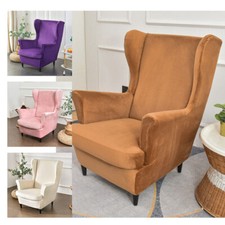 Velvet Wing Back Covers