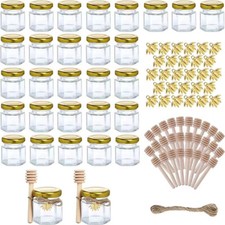 45ml Glass Mini Jam Jars With
