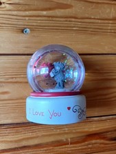 Me To You Tatty Teddy "I Love You" Bunch Of Flowers Snow Globe