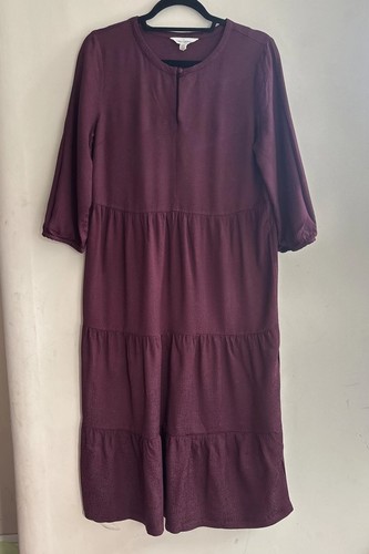 Seasalt plum burgundy - plum/burgundy, midi