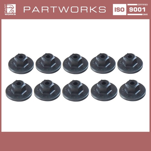 10x plastic nut - underbody, for