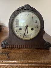 Vintage "Hamburg American Clock Company or HAC"   Shelf Mantel Clock