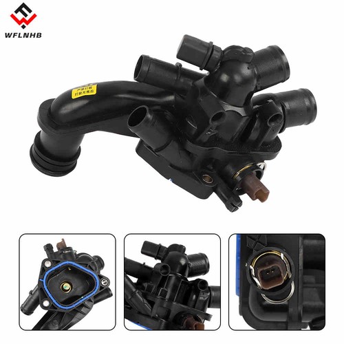Thermostat housing with - with, sensor