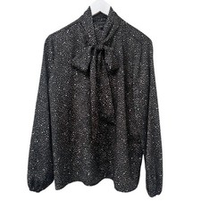 Ann Taylor Bow Blouse Size