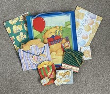 Collection of Andrew Brownsword Forever Friends Gift Bags & Wrapping Paper 90’s 