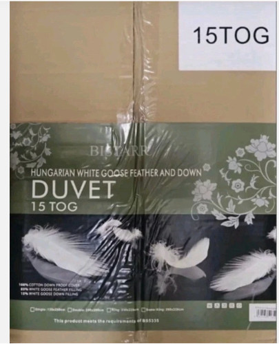Hungarian white goose feather - hungarian,