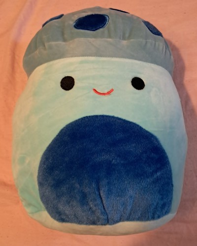 Large blue mushroom - blue,