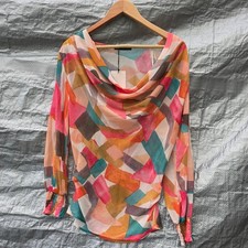 ZARA Multicolour Chiffon Top