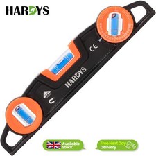 Small Spirit Level Magnetic 9.5"/245mm DIY Builder Torpedo Bubble level Tool UK