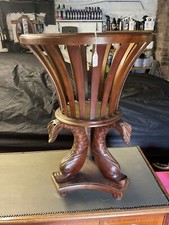 Jardiniere Fish Theme Wooden Stand Plants Flowers Etc Lovely Collection Only 