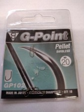 GAMAKATSU G POINT PELLET BARBLESS HOOKS