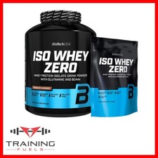 Biotech USA Iso Whey Zero Protein Isolate Lactose Reduced, Sugar & Gluten Free