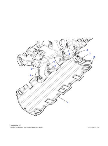 Land rover inlet manifold - land,