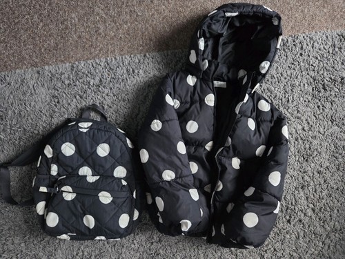 Girls matching coat and school - girls,