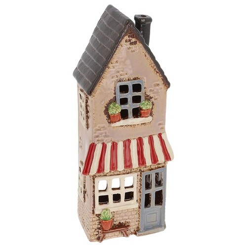 Village pottery tall - village, house