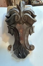ANTIQUE THICK HEAVY CARVED