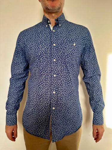Hacket men blue - blue, shirt