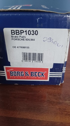 Brake pads set - fits, porsche
