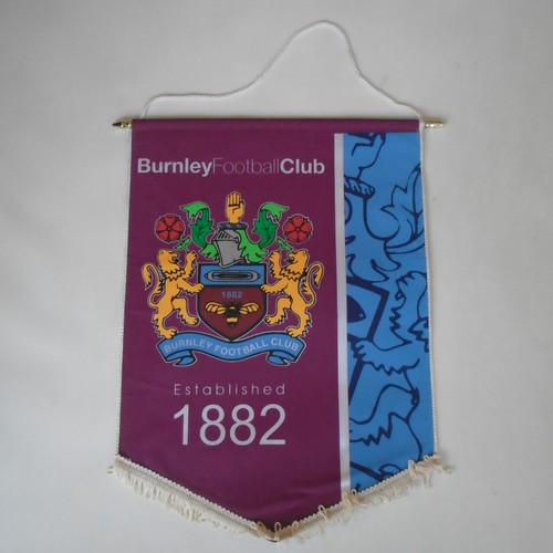 Burnley football pennant - burnley,
