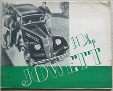 JOWETT 10 HP FLAT FOUR Car