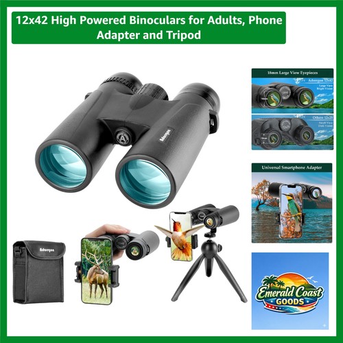 Lightweight 12x42 binoculars - 12x42,