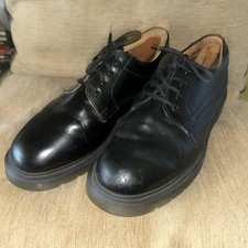Solovair black leather - black, unisex